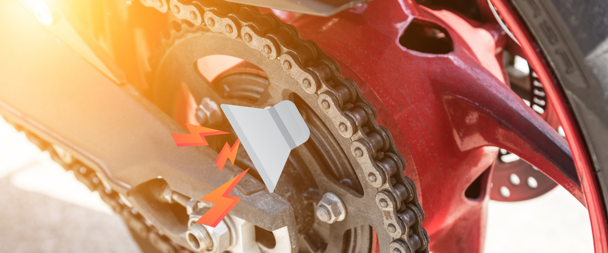 Cause of Loud Motorcycle Chain Noise Cause of Loud Motorcycle Chain Noise